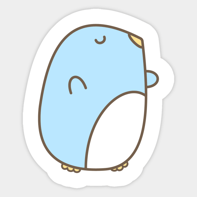 Penguin Sticker by miguelest@protonmail.com